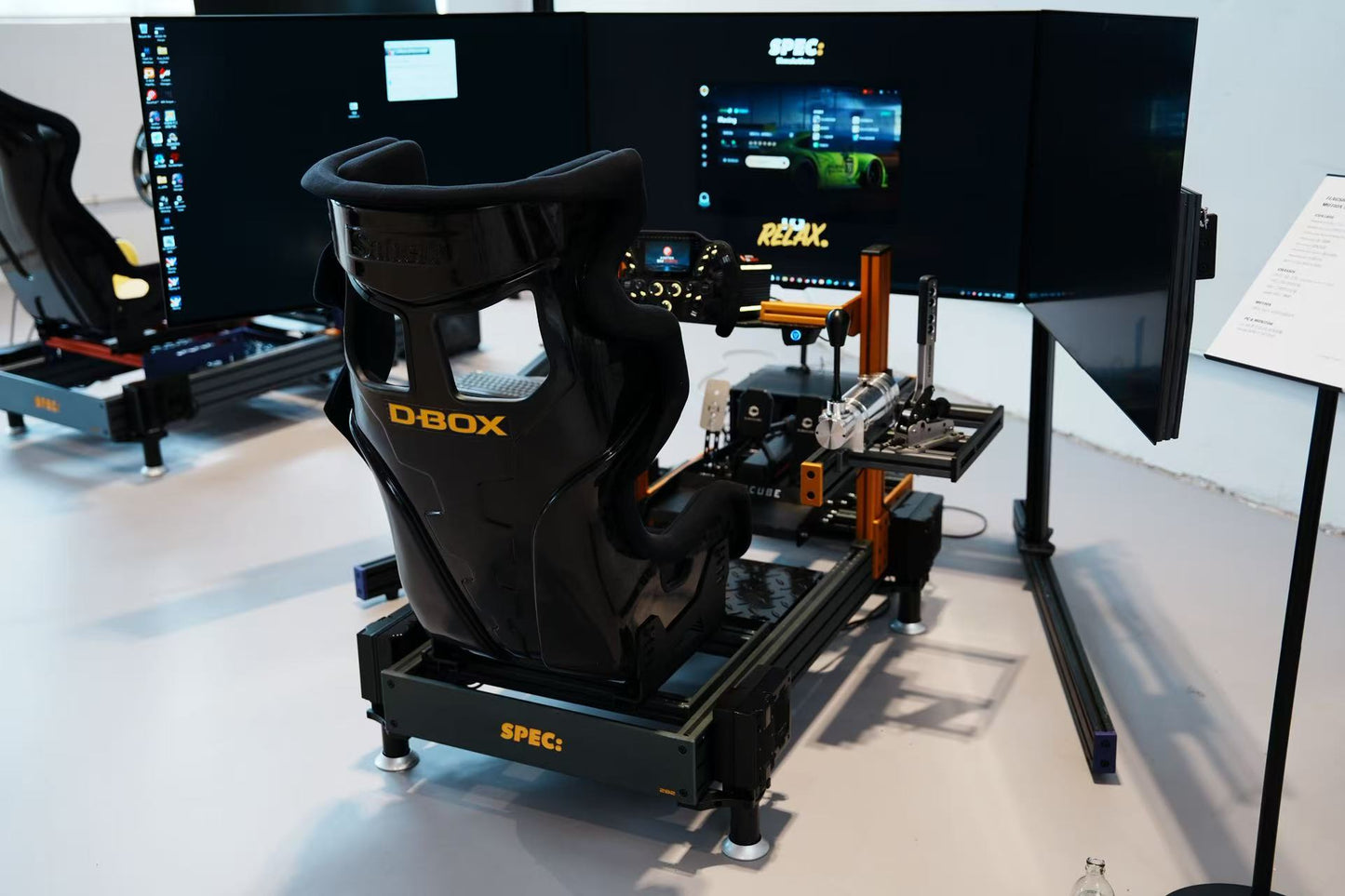 Spec Stimulator Racing Simulator – Performance Combo