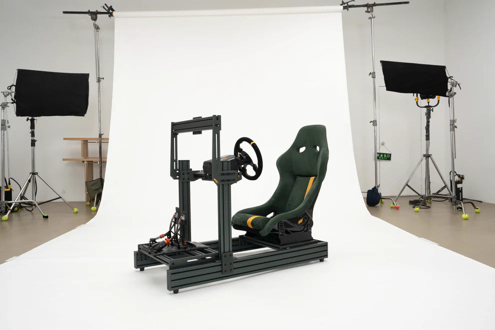 Spec 282 Matte Heritage Green Chassis with Single Monitor Mount