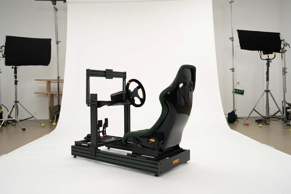 Spec 282 Matte Heritage Green Chassis with Single Monitor Mount